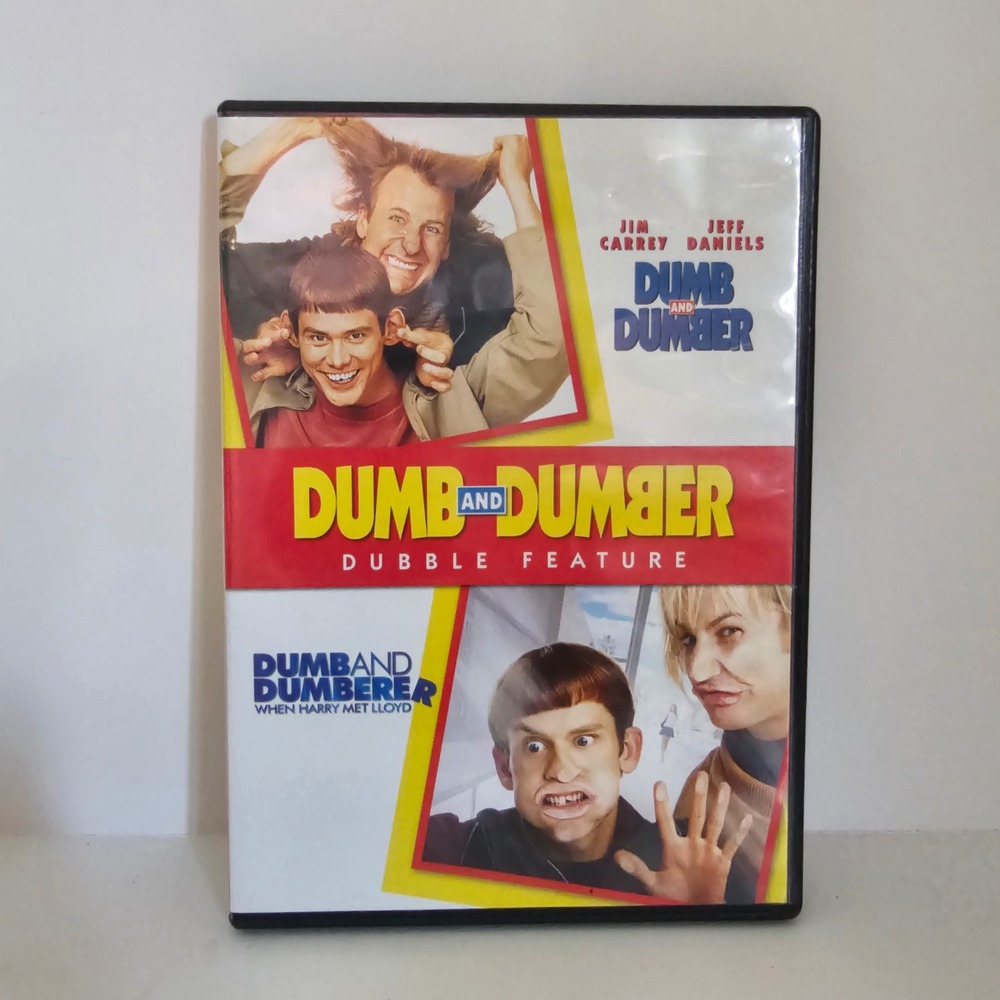 Dumb and Dumber / Dumb and Dumberer Dubble Feature DVD Jim Carrey Comedy 2-Movie